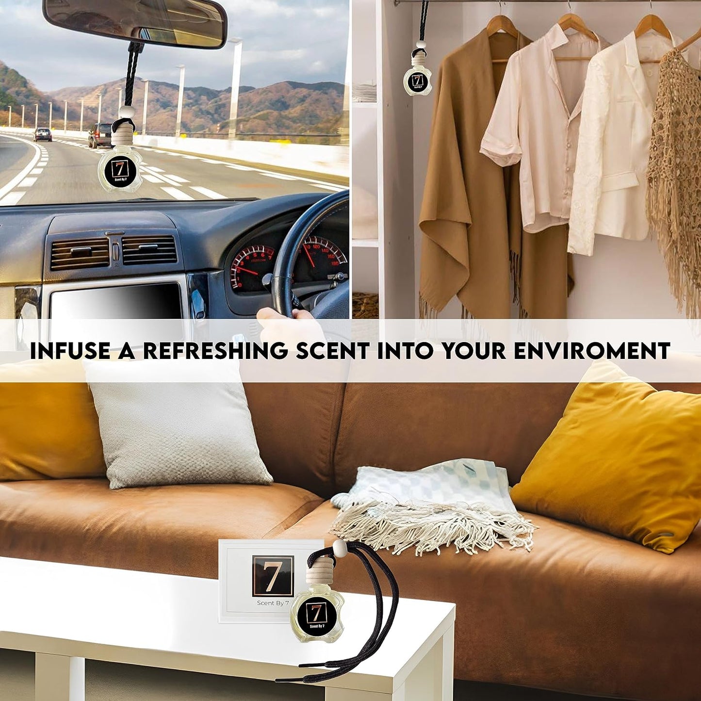 Scented Car Diffuser | Pink Heartbreaker Diffuser | Scentby7
