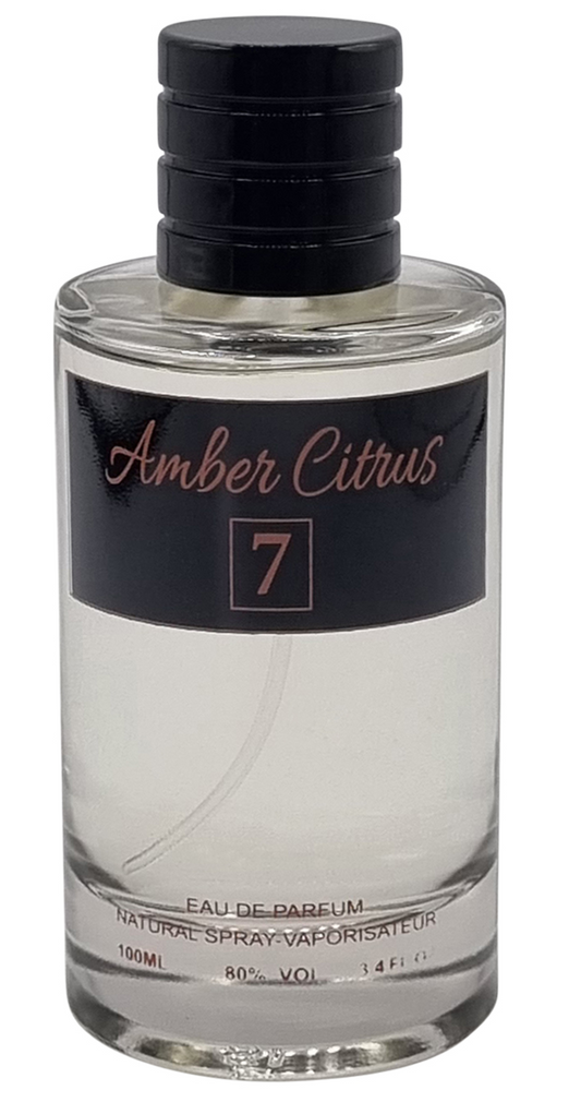 Amber Scented Fragrance | Amber Citrus Perfume | Scentby7